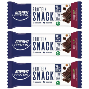 Acquista Online enervit protein barretta snack choco veg low sugar 3x33 g e Cerca l'offerta più bassa