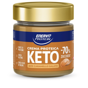 Acquista Online enervit protein crema keto crema proteica al caramello salato 180 g e Cerca l'offerta più bassa