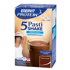 enervit protein frap cacao 5bu bugiardino cod: 925903938 