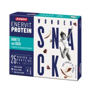 enervit protein snack cocc8bar bugiardino cod: 980553960 