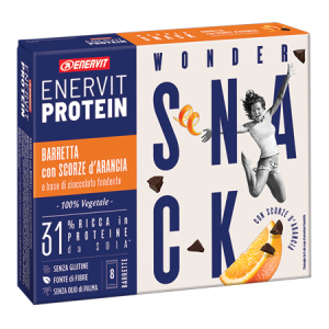 enervit protein snack scz 8bar bugiardino cod: 980554113 