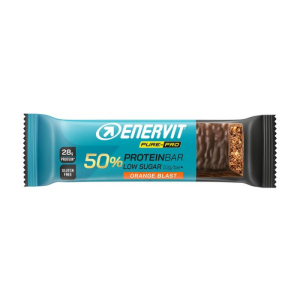 Acquista Online enervit pure pro bar 50% orange blast 55 g e Cerca l'offerta più bassa