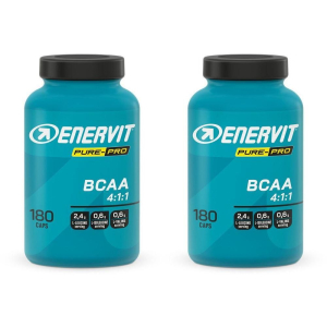 Acquista Online enervit pure-pro bcaa 4:1:1 180 compresse 2x192,6 g e Cerca l'offerta più bassa