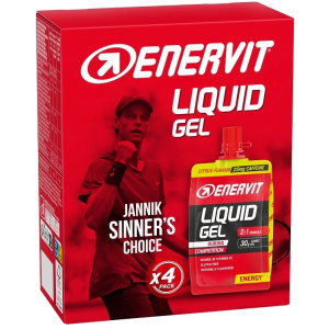 Acquista Online enervit sport gel energetico carboidrati e vitamine gusto agrumi, 4 pezzi e Cerca l'offerta più bassa