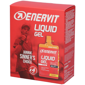 Acquista Online enervit sport liquid gel 4x60 ml gel energetico a base di carboidrati gusto arancia e Cerca l'offerta più bassa