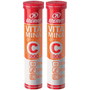 Acquista Online enervit® sport vitamina c 1000 mg set da 2 2x20 pc compresse masticabi e Cerca l'offerta più bassa