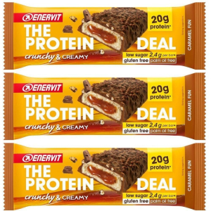 Acquista Online enervit® the protein deal bar caramel fun 3x55 g e Cerca l'offerta più bassa