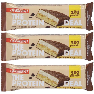 Acquista Online enervit® the protein deal bar crispy cookie treat 3x55 g e Cerca l'offerta più bassa