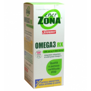 enerzona omega 3 rx 120 capsule ofc bugiardino cod: 913820989 