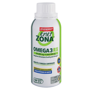 enervit enerzona omega 3 rx 120 compresse - bugiardino cod: 911429684 