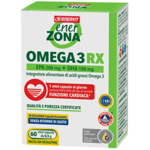 enerzona omega 3 rx 60minicaps bugiardino cod: 971068578 