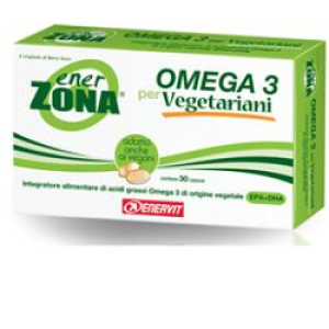 enerzona omega 3 vegetar 30 capsule bugiardino cod: 925498368 