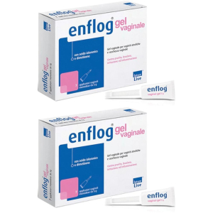 Acquista Online enflog gel vaginale 7 applicatori monodose da 5 g 2x7x5 g e Cerca l'offerta più bassa