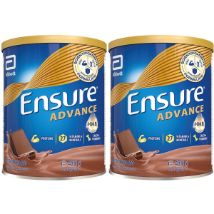 Acquista Online ensure advance formula nutrivigor in polvere cioccolato set da 2 2x400 e Cerca l'offerta più bassa