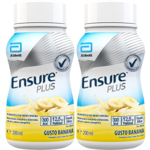 Acquista Online ensure plus banana set da 2 2x4x200 ml soluzione bevibile e Cerca l'offerta più bassa