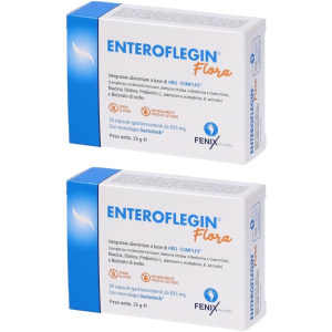 Acquista Online enteroflegin flora 30 capsule set da 2 2x24,9 g e Cerca l'offerta più bassa