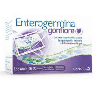 enterogermina gonfiore 20 + 20 bustine bugiardino cod: 936018237 