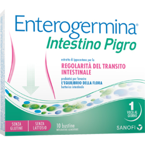 enterogermina intestino pigro 10 bustine bugiardino cod: 942141108 