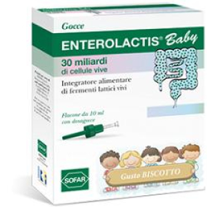 enterolactis baby gocce 10ml bugiardino cod: 922410764 