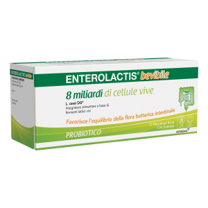 enterolactis bevibile 12fl bugiardino cod: 986286906 