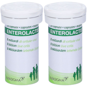 Acquista Online enterolactis capsule 20 set da 2 2x4,6 g e Cerca l'offerta più bassa