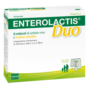 enterolactis duo polvere integratore bugiardino cod: 904015791 