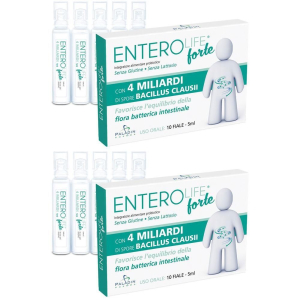 Acquista Online enterolife forte 4 miliardi 10 fiale da 5 ml 2x10 pz flaconcini bevibi e Cerca l'offerta più bassa