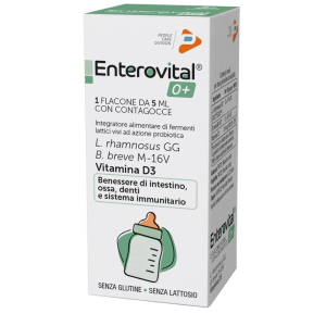 Acquista Online enterovital 0+ probiotico bambini difese immunitarie 5 ml e Cerca l'offerta più bassa