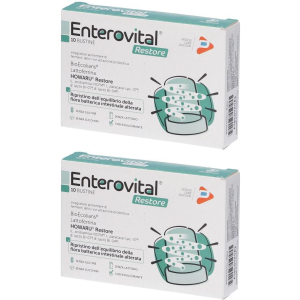 Acquista Online enterovital restore 10 bustine 2x25 g polvere per soluzione orale e Cerca l'offerta più bassa