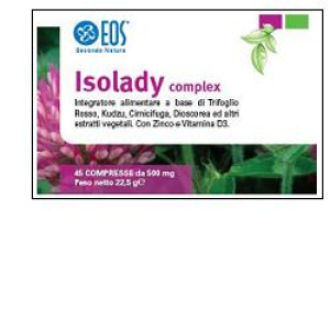 eos isolady complex 45 capsule integratore bugiardino cod: 920045491 