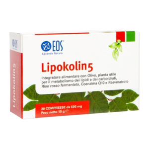 eos lipokolin 5 30 compresse 500 mg bugiardino cod: 926050067 