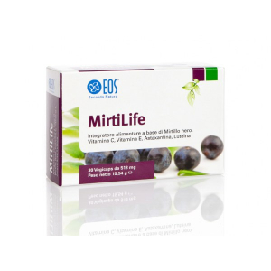 eos mirtilife 30 capsule vegetali bugiardino cod: 904909823 
