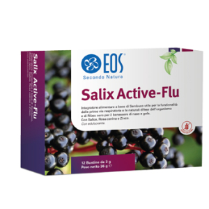 eos natura salix active-flu 12 bustine bugiardino cod: 975132806 
