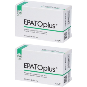 Acquista Online Epato Plus 60 Capsule Set da 2 2x30,3 g Capsule e Cerca l'offerta più bassa