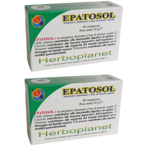 Acquista Online epatosol 60 compresse 2x33 g e Cerca l'offerta più bassa