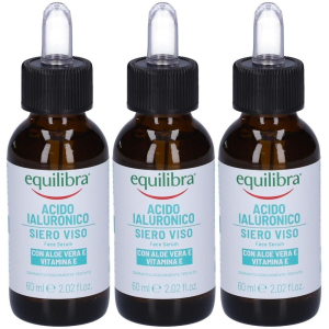 Acquista Online equilibra acido ialuronico siero viso 3x60 ml e Cerca l'offerta più bassa