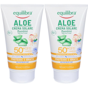 Acquista Online equilibra® aloe crema solare bambini spf 50+ 150 ml e Cerca l'offerta più bassa