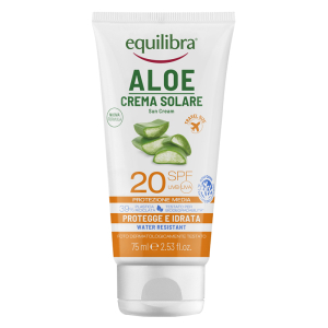 Acquista Online equilibra aloe crema solare spf 20 minitaglia 75 ml e Cerca l'offerta più bassa