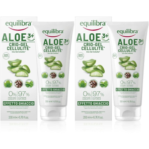 Acquista Online equilibra aloe crio-gel cellulite 2x200 ml gel e Cerca l'offerta più bassa