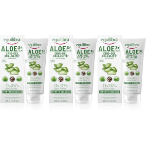 Acquista Online equilibra aloe crio-gel cellulite 3x200 ml gel e Cerca l'offerta più bassa