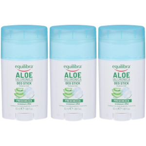 Acquista Online equilibra aloe ialuronica deo stick 3x50 ml e Cerca l'offerta più bassa