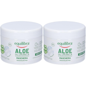 Acquista Online equilibra aloe ialuronica maschera capelli 2x450 ml e Cerca l'offerta più bassa
