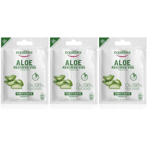 Acquista Online equilibra® aloe maschera viso purificante 3x15 ml e Cerca l'offerta più bassa