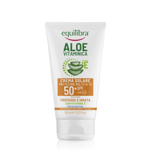 Acquista Online equilibra aloe vitaminica crema solare viso spf50+ 150 ml solare e Cerca l'offerta più bassa