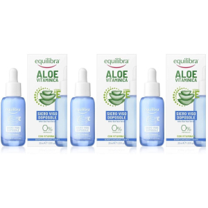 Acquista Online equilibra aloe vitaminica siero viso doposole 3x30 ml e Cerca l'offerta più bassa