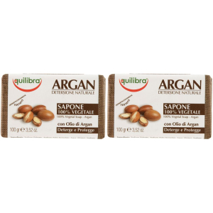 Acquista Online equilibra® argan detersione naturale set da 2 2x100 g sapone e Cerca l'offerta più bassa