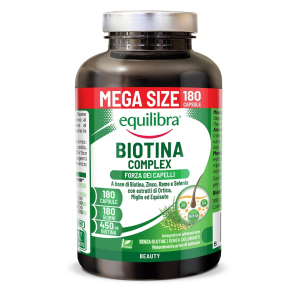 Equilibra biotina complex integratore per unghie e capelli 180 capsule