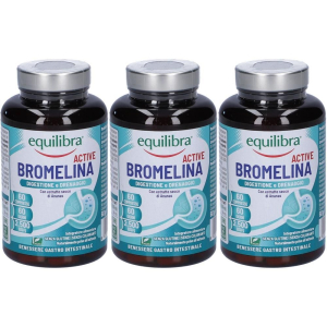 Acquista Online equilibra bromelina active capsule 3x100 g compresse e Cerca l'offerta più bassa