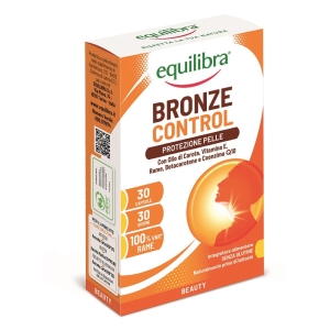 Acquista Online Equilibra bronze control integratore per la protezione della pelle 30 capsule e Cerca l'offerta più bassa