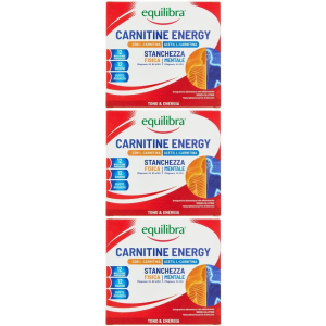 Acquista Online equilibra carnitine energy bustine gusto arancia 3x78 g e Cerca l'offerta più bassa